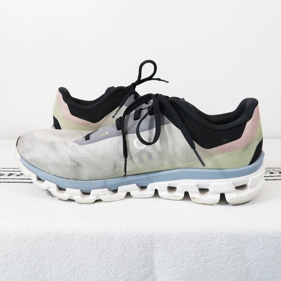 On Running Athletic Shoes - Black, Gray, White - Picture 10 of 15